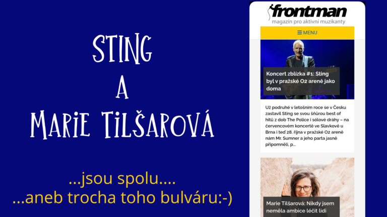 Sting a Tilšarová