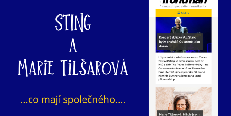 Sting a Tilšarová